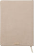 DesignWorks Ink Suede Cover World Travel Journal Notebook, 192 Lined Pages, Gold Foil, 7.5" x 10"