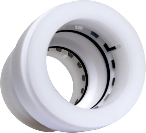 Keeney Insta-Plumb 1-1/2 in. Push Fit to Connect Marvel Trap Adapter, White by Plumb Pak