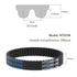 HTD5M-280 Close Loop Pulley Timing Belt: 280mm Length x 15mm Width, High Torque Rubber Belt for 3D Printers