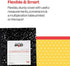 School Smart Hard Cover Ruled Composition Book, 150 Sheets, 9-3/4 x 7-1/2 Inches
