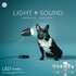 Bulb, BR30 Bulb (1 Pack) GE Lighting LED+ Speaker Indoor Floodlight Soft White, Bluetooth Speaker, No App or Wi-Fi