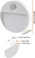 2 Pack Dimmable Closet 3 DAMI Rechargeable Motion Sensor Night Light Indoor, - LED Lights with Color Temperatures