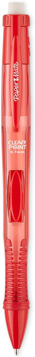 Paper Mate Clearpoint Mechanical Pencils, 0.7 mm Lead, Refillable, Vibrant Colors, Comfortable Grip, 6 Pack
