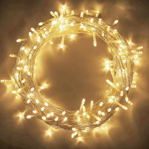 98FT 200 LEDs Waterproof String Lights, Fairy Lights with 8 Modes and Memory for Home, Garden, Wedding, Party,