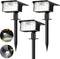 nipify Solar Spot Lights Outdoor, 3 Pack/62 LED Solar Motion Sensor Lights