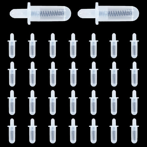 30 PCS Shutter Repair Plantation Shutter Replacement Parts Shutter pins Replacement Plantation Shutter Repair kit Pins, Plastic Spring