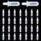 30 PCS Shutter Repair Plantation Shutter Replacement Parts Shutter pins Replacement Plantation Shutter Repair kit Pins, Plastic Spring