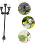 3 Pcs Street Light Model Mini Trains Landscape Lamp Model Outdoor Christmas Decorations Outdoor Lantern Miniature