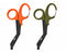 IMKRC Bandage Shears Scissors EMT and Trauma Shears, Bent Stealth Black Coated for