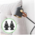 Gadpiparty 2pcs Black Aluminum Lamp Finial Simple Decorative Light Accessory for Table and Floor Lamps Easy to Install