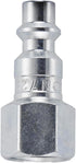Milton Industries S-728 1/4" FNPT M Style Plug, Steel - 2 Count Pack of 1