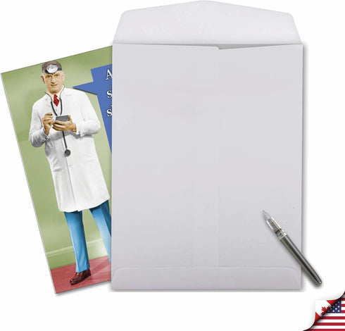 NobleWorks Big Funny Birthday Card 8.5 x 11 Inch with Envelope, A Recent Study J1395 (1 Pack)