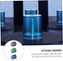 3-Pack Wall-Mounted Toilet Paper Container - Stylish Bathroom Tissue Storage in Random Colors