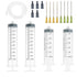 Large Dispenser, 60ml and 100ml with Dispensing Head and Caps for Lip Gloss, Paint, Glue, Measuring Liquids