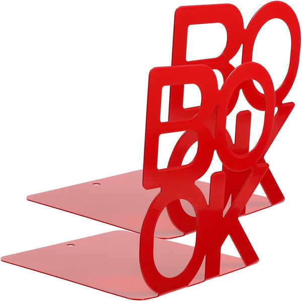 DOITOOL Reusable Metal Bookends Book Holders for Home Office Desk File Book
