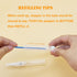 Refillable Touch Up Paint Pens, Empty Paint Brush Pens for Wall, Small Paint Brushes for Touch Ups, 3 Pcs, 1 Pack