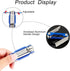 Folding Allen Wrench Set - Multifunction Portable Hex Key Set for Repairing Road and Mountain Bikes (6 in 1)