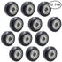 AFUNTA 12 Pcs Big Plastic Pulley Wheels with Bearings for 3D Printer, Compatible with CR-10 / CR-10S