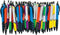 Wholesale Assorted Click Pens - Box of 100, Colors and Styles Will Vary