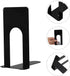 4pcs FOMIYES Iron Book Ends for Desk Book Organizer for Home and Office and Shelves