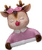 FUOYLOO Cartoon Toilet Paper Holder Roll Paper Shelf Cute Deer Decorative Tissue Rack