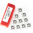 14mm Square Carbide Inserts Cutters Knives Blades, Radius 14 14 2.0mm-R150-30 for Woodworking Planer Cutter Head