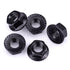 EASTLO M8-1.25 Hex Head Serrated Flange Nuts, 304 Stainless Steel 18-8 Hexagon Head