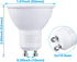 TORCHSTAR GU10 LED Bulbs, Dimmable, 500LM, 50W Halogen Equivalent, 3000K Warm White, 40 Beam Angle, Pack of 6