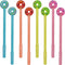 Maydahui 28PCS Cute Kawaii Donuts Gel Pens Black Ink for Students Office Supplies Party