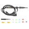 Hantek PP80B 2pcs Oscilloscope Clip Probe, 1x:10x Oscillograph Rapier 80MHz
