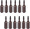 Antrader 12 Pcs 1/4-Inch Hex Shank 1-Inch Length Magnetic T10 Security Tamper