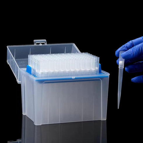 1000ul Universal Filter Pipette Tips with Box, RNase/DNase Free & Pyrogen Safe, 96 Tips/Rack