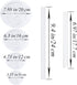 QPEY Cake Sticks Support Rods with 4PCS White Plastic Cake Separator Plates, 32 PCS Rods for Multi-Tiered Cake