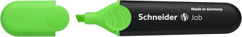 Schneider Highlighter Job Pen, Refillable, Green