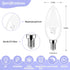 Bulbs 40W 4W Bulbs E12 4000K Lightbulbs, Bulb Non-Dimmable, Pack 6 Brightever LED Candelabra Light Equivalent, Candle