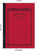 ??? Apica CD15RN B5 Notebook, Red