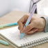 Writech Retractable Gel Ink Pens, 8ct Black Ink 0.5mm Fine Point Tip, Smooth Writing with Aesthetic Gradient Color