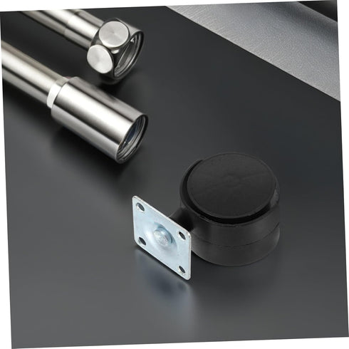 4pcs PRETYZOOM Furniture Casters Kit Rolling Wheels for Moving Heavy Furniture Table Sofa Bedside Cabinet Silent Easy