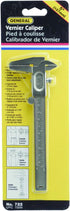 General Tools Metric and English Vernier Caliper #722, Machined Steel