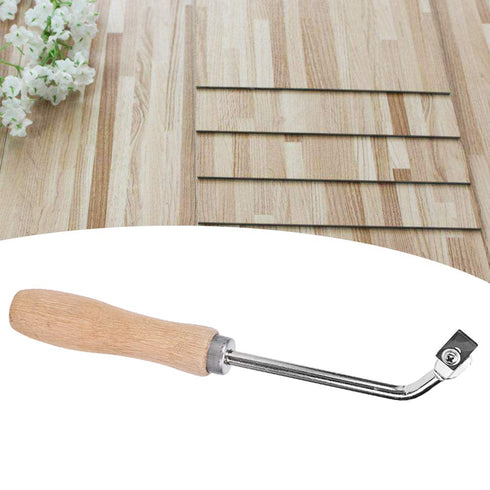 Groover Beech, Wood Grooving Gouge Steel Slotting Knife for PVC Plastic Floor Trim and Hand Tools