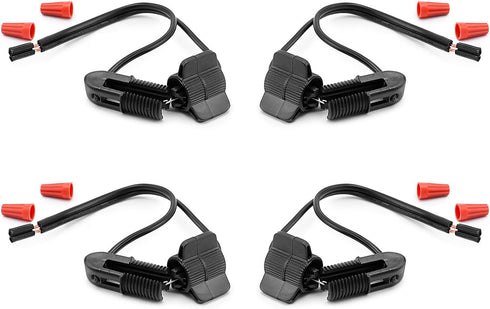 LL LIGHTING LIVING Low Voltage Cable Connector 4PK Landscape Lighting Fast Lock Twist 12-18 Gauge