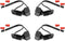 LL LIGHTING LIVING Low Voltage Cable Connector 4PK Landscape Lighting Fast Lock Twist 12-18 Gauge