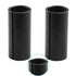 Unlorspy 2PCS 12.7mm (1/2") 10mm (25/64") Router Conversion Chuck Adapter to Black Carbon Steel Router Collet Converter