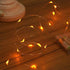 XINKAITE Waterproof LED Fairy String Lights, Starry DIY Decoration for Indoor & Outdoor Parties, 10FT/3Meters, Orange