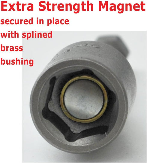 IVY Classic 44667 Magnetic Nut Setter, 9/16" x 6", Impact Plus, 1/Card