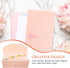 TEHAUX Accordion File Organizer, Mini Expanding Receipt Folder, Document Desktop File Folders