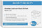 BONSEN 50-Pack Shredder Lubricant Sheets, Clean, Sharpen, Prevent Jams, Easy to Use, Fits