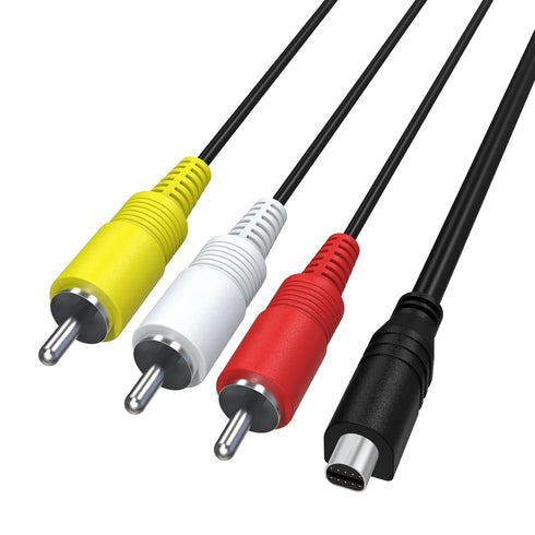 Saipomor 3.9ft VMC-15FS 10Pin AV Cable for Sony Handycam Compatible with HDR-SR1