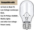 Landscape Light Bulbs for Philips 12 Volt 11 Watt T5 Wedge Base Low Voltage Garden Light Bulbs - 20 Pack