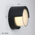 8W 3000K Pathson Outdoor Wall Sconces LED Lights Waterproof Exterior Sconces Up and Down Lighting for Porch Courtyards